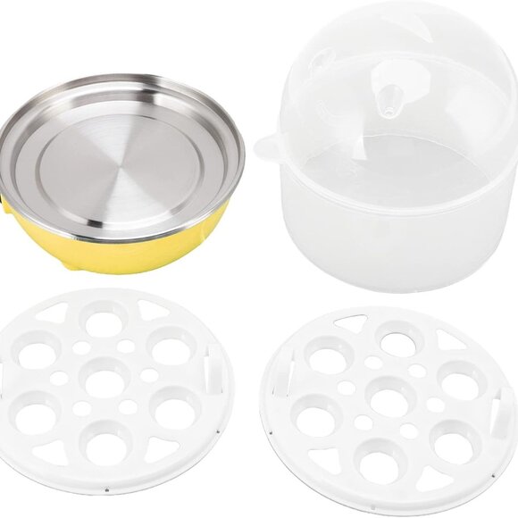 Rapid Electric Egg Cooker 14 Egg Capacity with Measuring Cup(1 Pack) - Picture 5 of 16